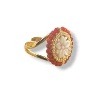 Ringe Mandile 1922 Dame Cammei  in Silber Conchiglia 2KK56084RAN - 2KK56084RAN
